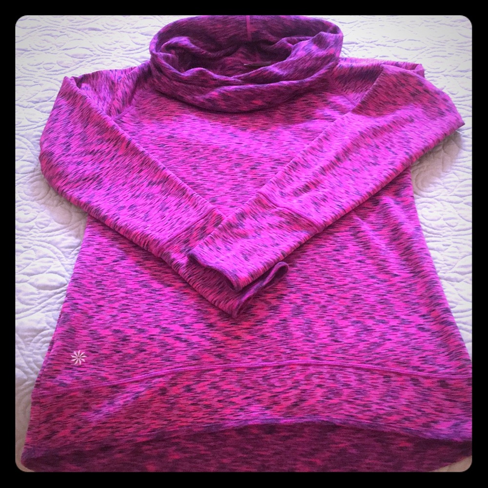 Althleta cowl neck athletic sweater